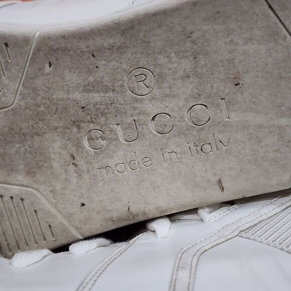 GUCCI HI TOP - Mens Sneakers - SIZE 12 G - Picture 9 of 12